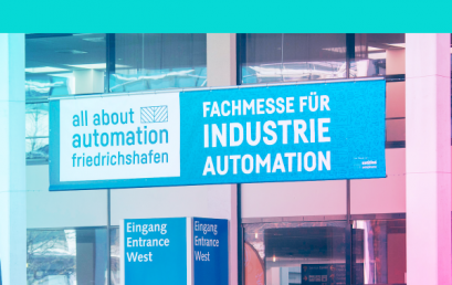 Treffen Sie uns auf der All about automation in Friedrichshafen