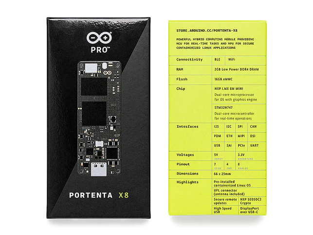 Portenta X8 powered by FLECS